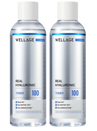 웰라쥬 리얼 히알루로닉 100 토너, 200ml, 2개