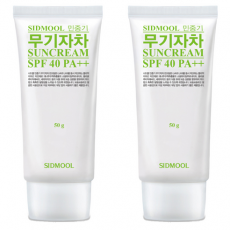 시드물 민중기 무기자차 썬크림 SPF40 PA++, 50g, 2개