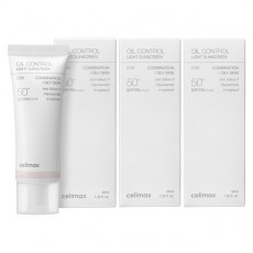 셀리맥스 오일 컨트롤 라이트 선크림 SPF50+ PA++++, 40ml, 3개