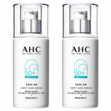 AHC 세이프온 라이트 선세럼 SPF50+ PA++++, 40ml, 2개