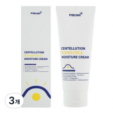 피부미 센텔루션 나노시카 수분크림 100ml, 3개