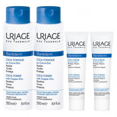 유리아쥬 배리어덤 시카 토너 250ml + 시카 크림 40ml 세트, 2세트